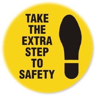 Take the exstra step to safety